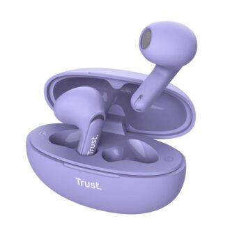 Kõrvaklapid EARPHONES YAVI BT ENC/PURPLE 25299 TRUST