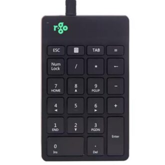 Klaviatuur NUMPAD BREAK/BLACK RGOCONMWDBL R-GO TOOLS