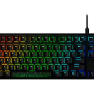 Klaviatuur ALLOY ORIGINS CORE/PBT HX RED 639N7AA#ABA HYPERX