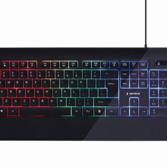 Klaviatuur MULTIMEDIA USB ENG/BLACK KB-UML-03 GEMBIRD