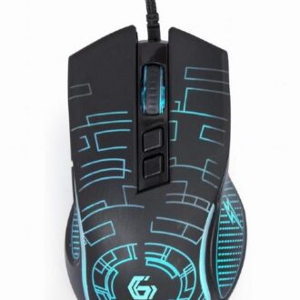 Hiir USB OPTICAL GAMING/BLACK MUSG-RGB-01 GEMBIRD
