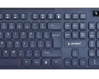 Klaviatuur +Hiir WRL ENG/DESKTOP BK KBS-WCH-03 GEMBIRD