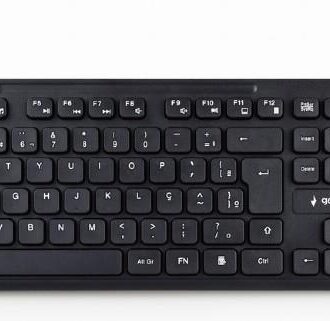 Klaviatuur MULTIMEDIA USB ENG/BLACK KB-MCH-04 GEMBIRD